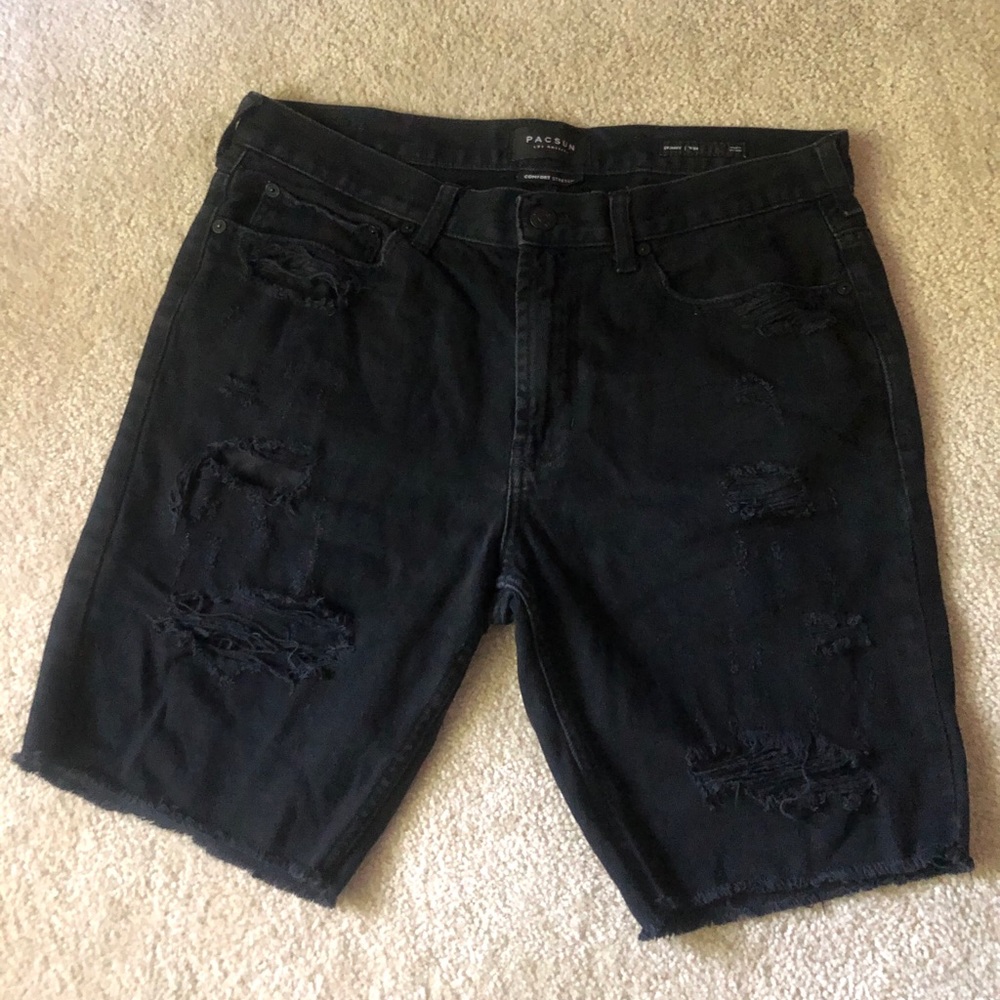 Black shorts